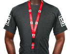 Canada Flag Lanyard – Red & White Maple Leaf Neck Strap