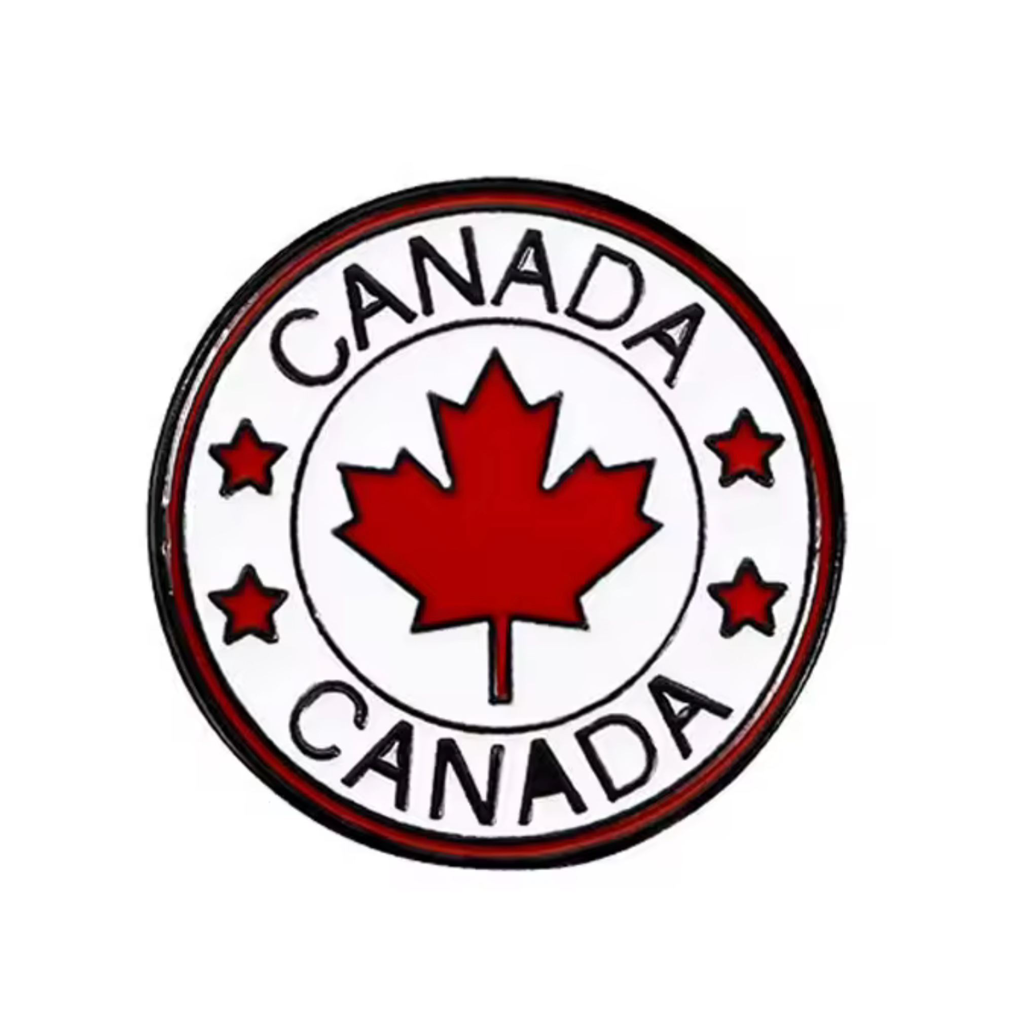 Pin con forma de hoja de arce canadiense Imagen principal del producto