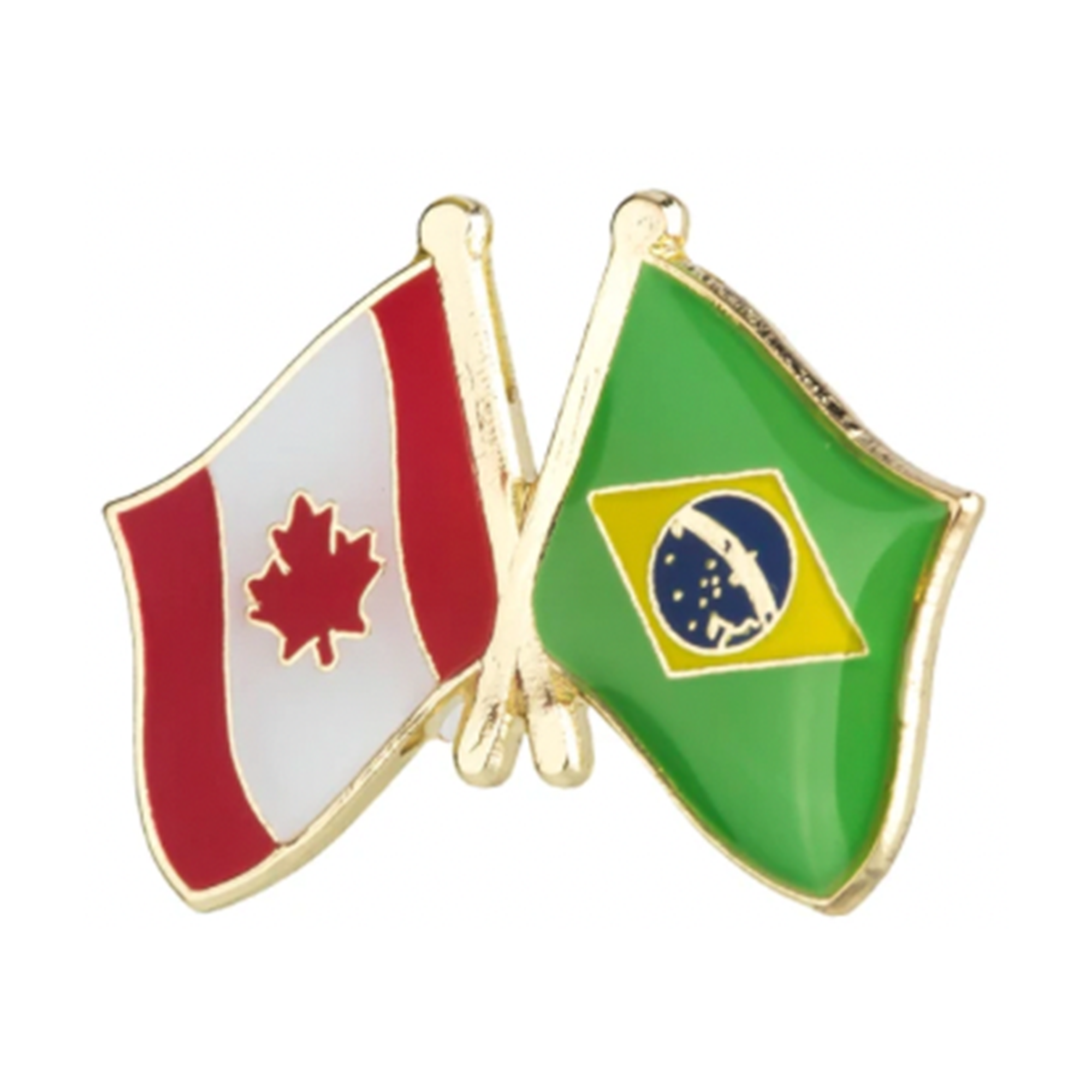 Pin de la amistad entre Brasil y Canadá Imagen principal del producto