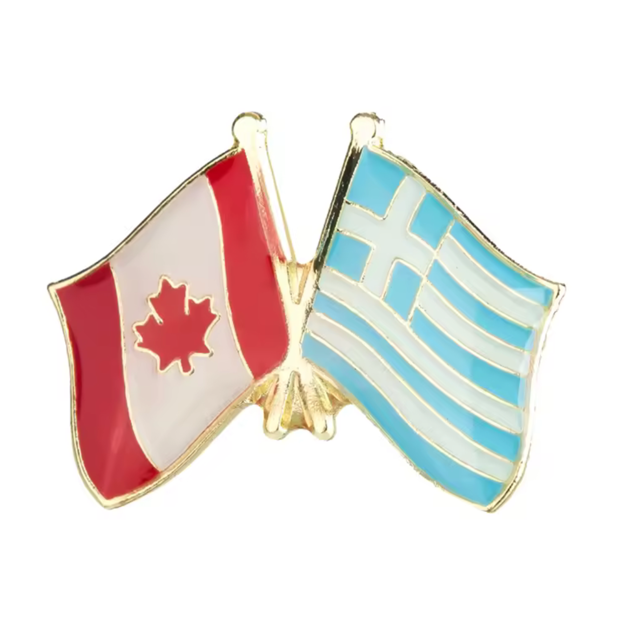 Pin de Amistad Canadá y Grecia Imagen principal del producto