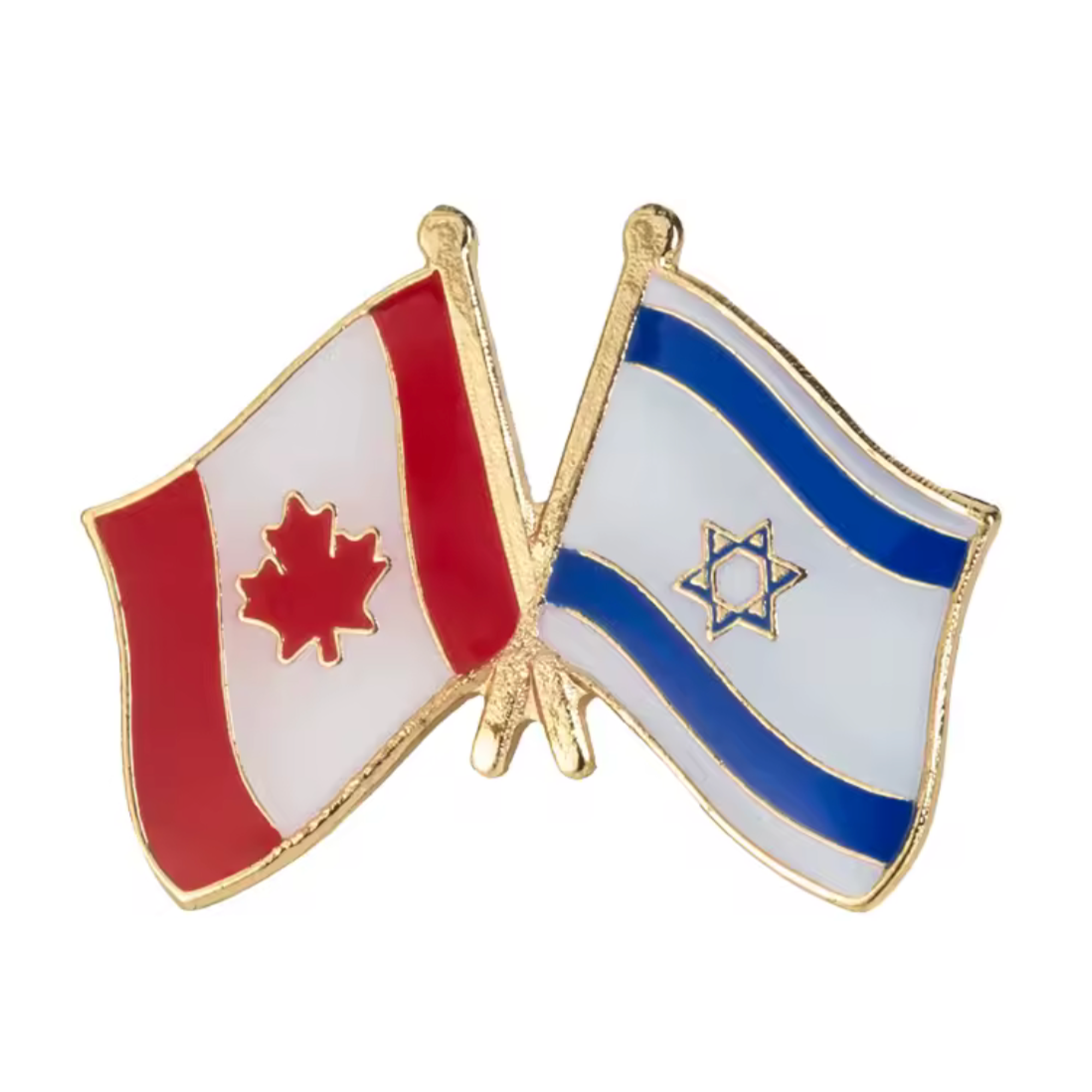 Insignia de amistad Canadá e Israel Imagen principal del producto