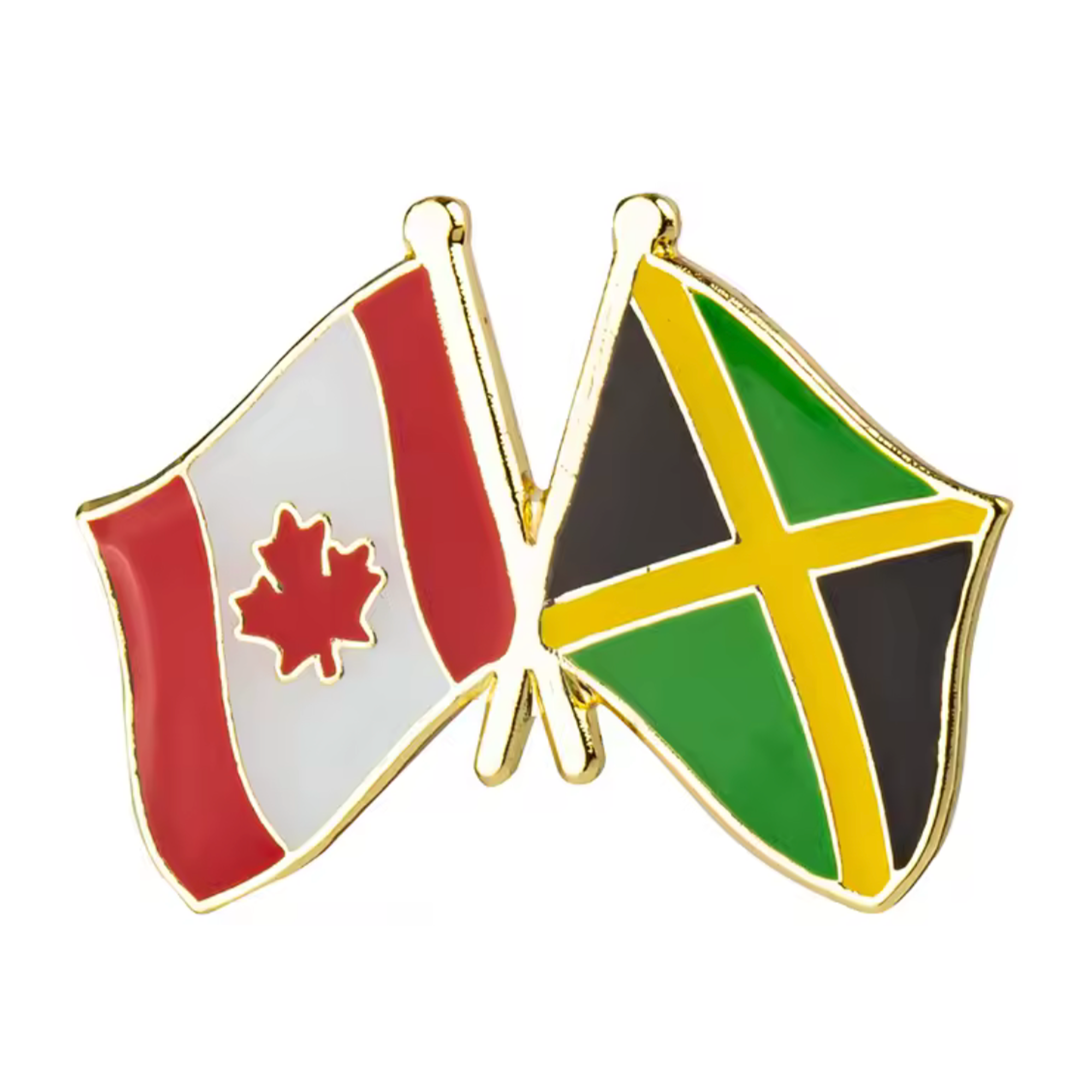 Canada & Jamaica Friendship Pin Badge