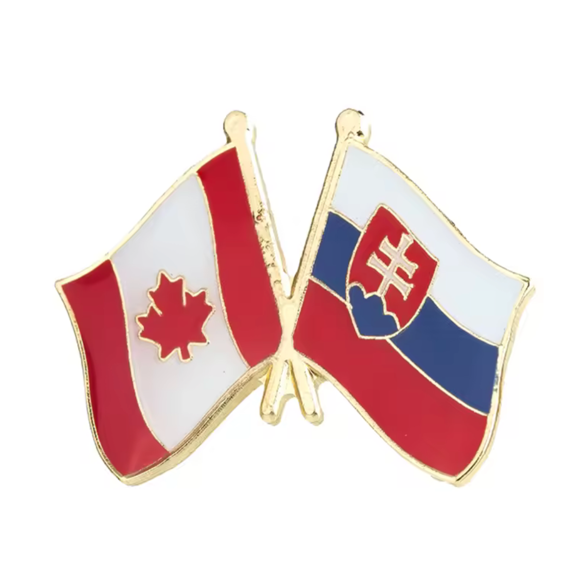 Pin de amistad Canadá y Eslovaquia Imagen principal del producto