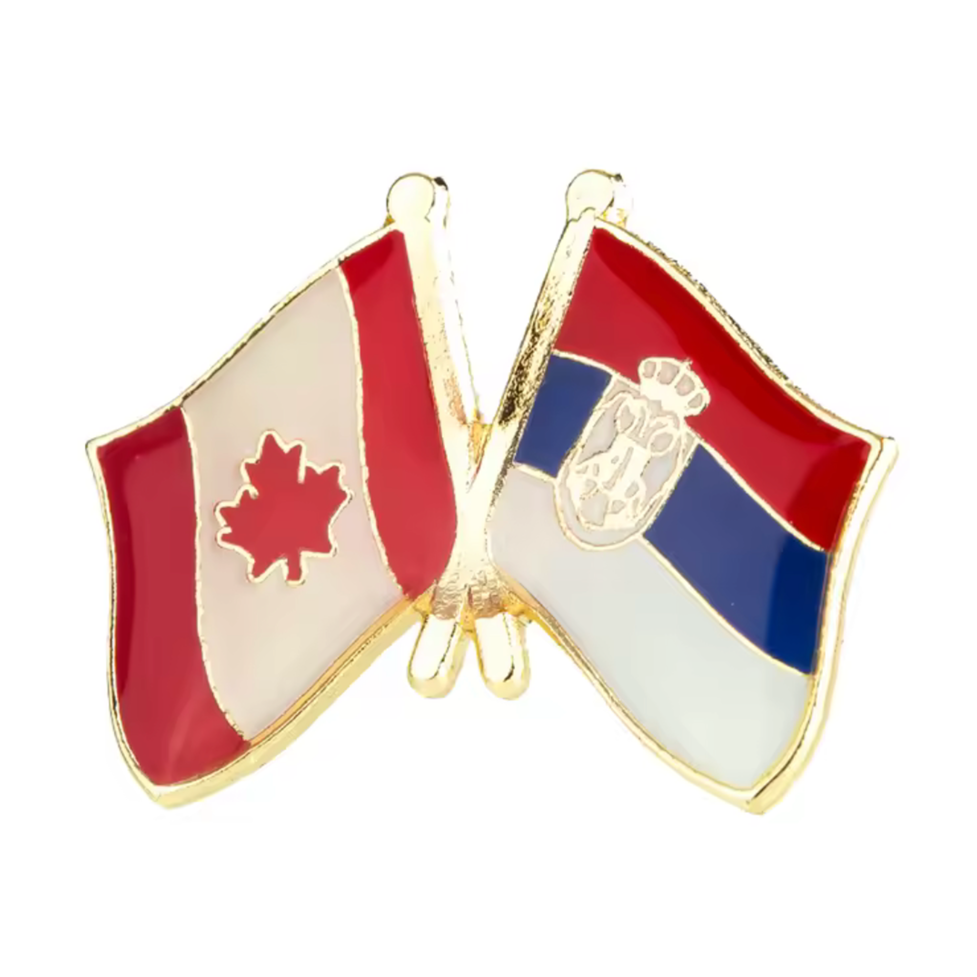 Insignia de amistad Canadá y Serbia Imagen principal del producto