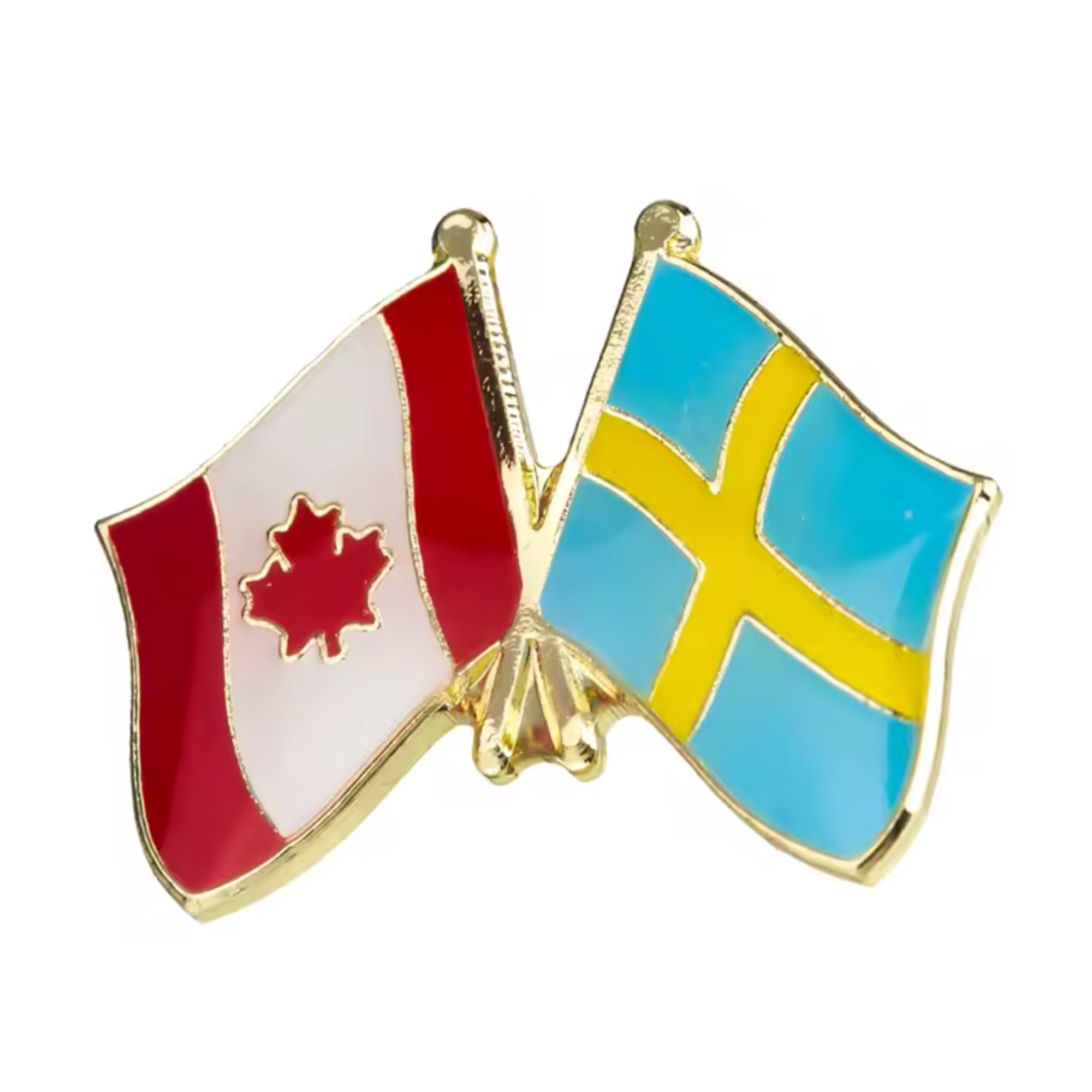 Pin de Amistad Canadá y Suecia Imagen principal del producto