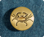 Cancer Zodiac Sign Pin Badge