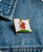 Cardiff Flag Enamel Pin Badge