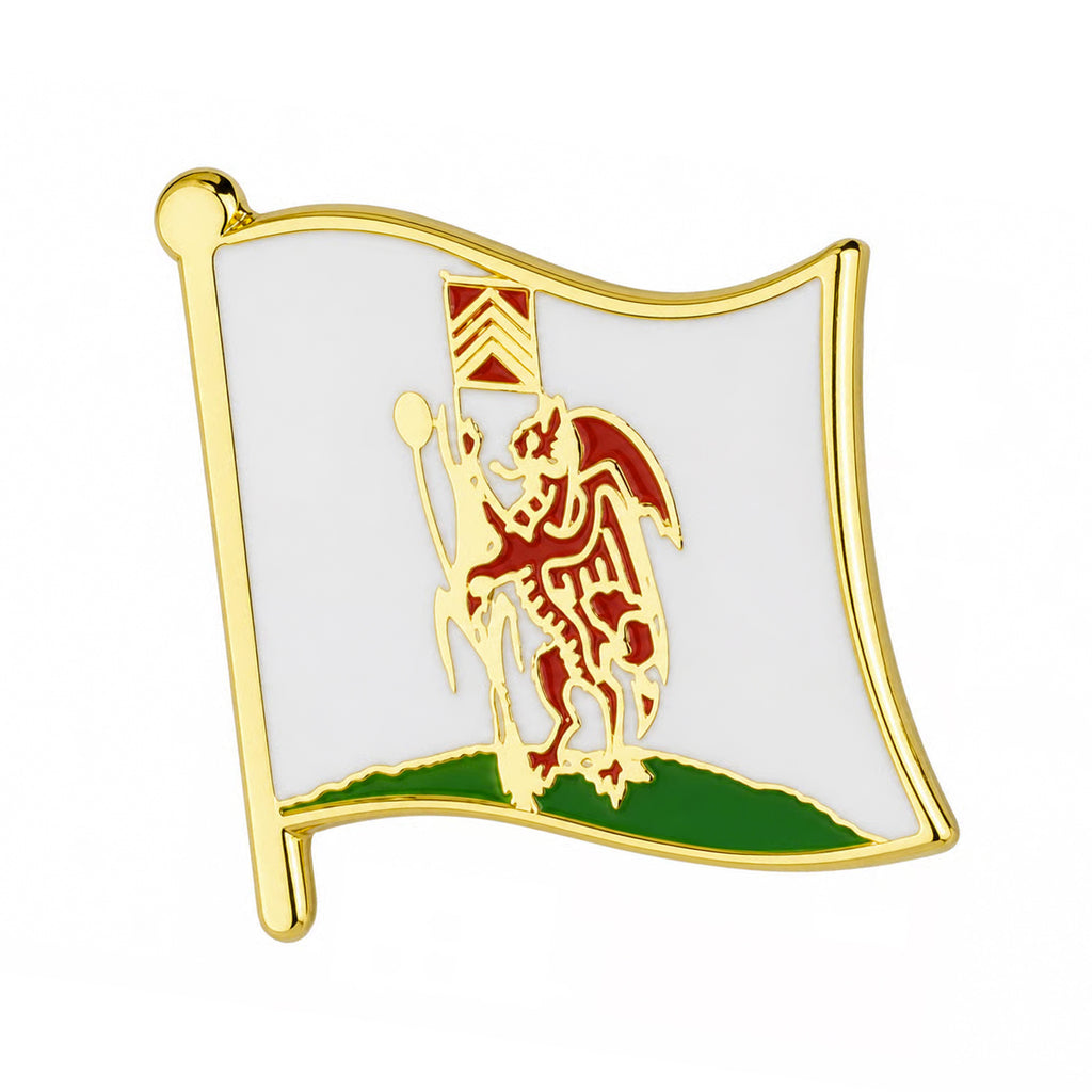 Cardiff Flag Enamel Pin Badge