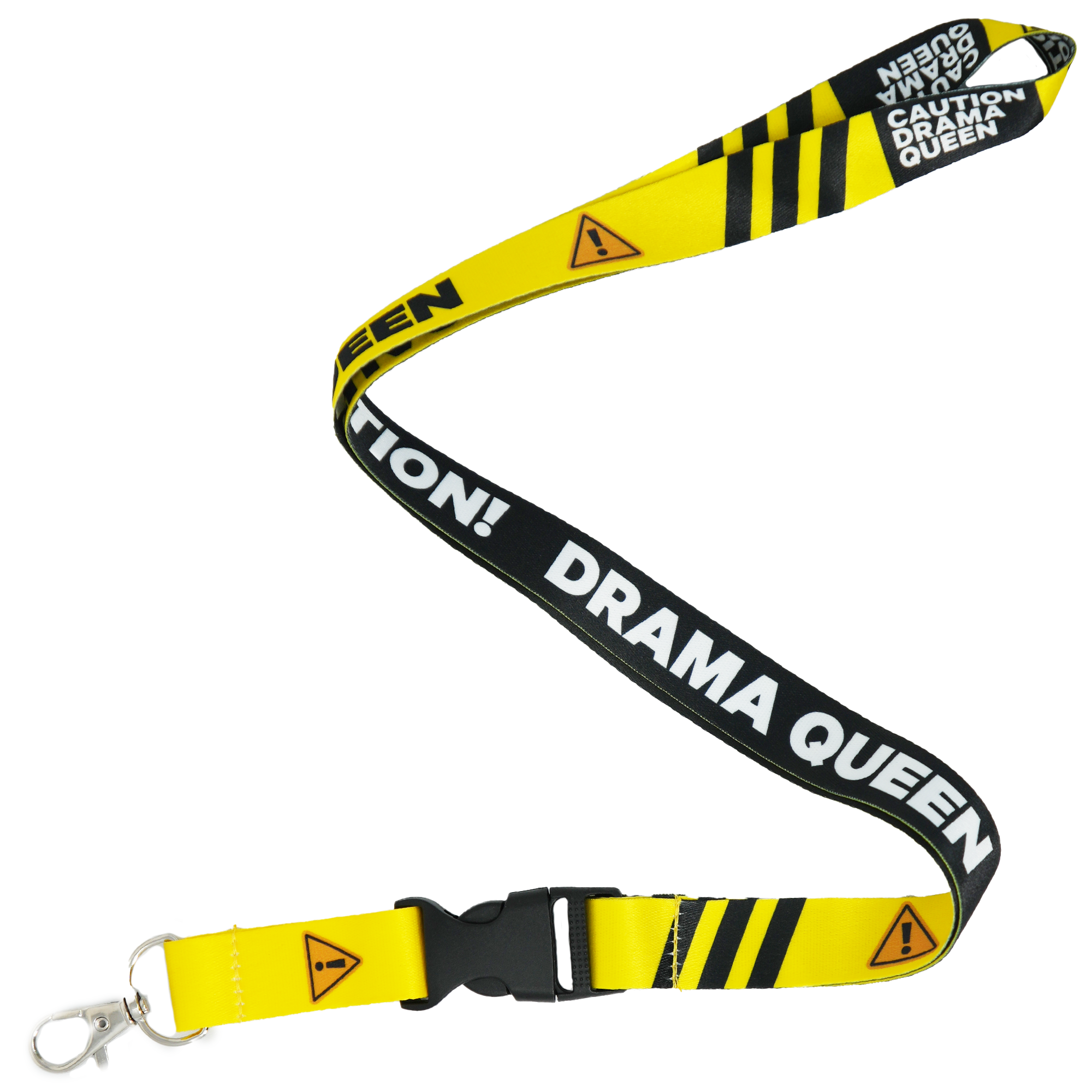 Drama Queen Caution! Funny Lanyard Main image