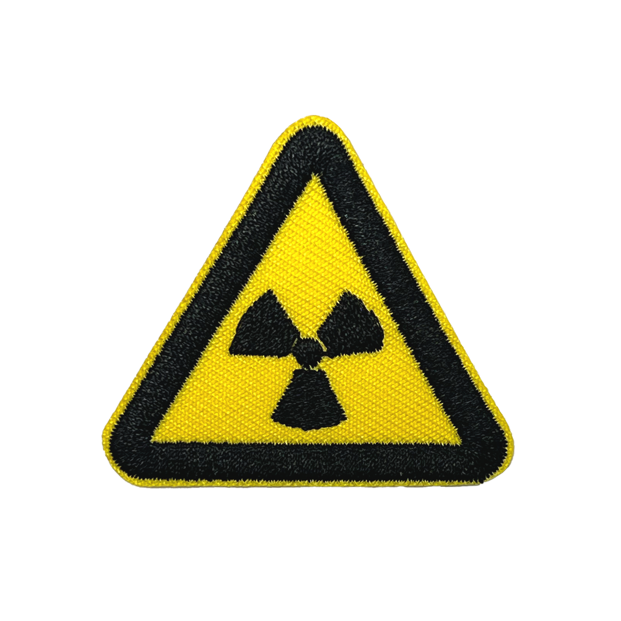 Radioactive Triangle Hazard Embroidery Patch (5cm) Main image