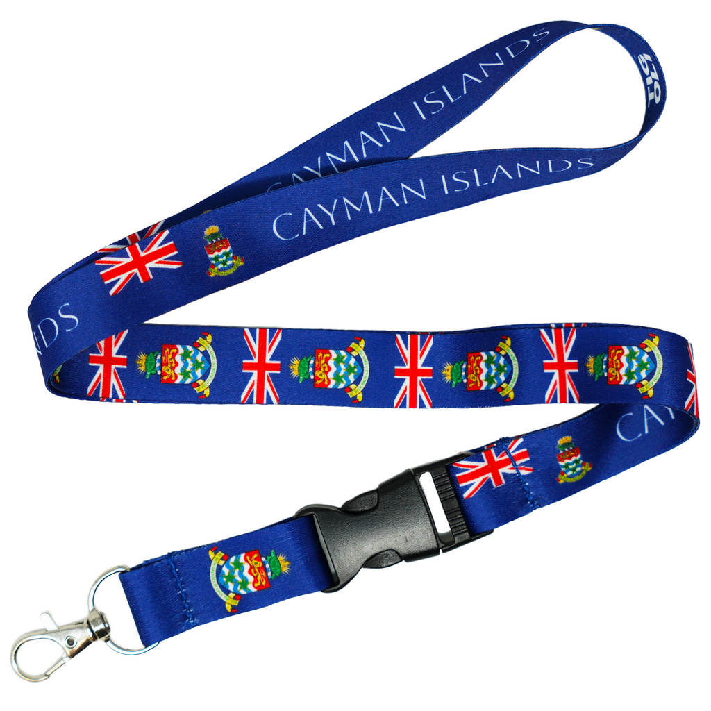 Cayman Islands Flag Lanyard