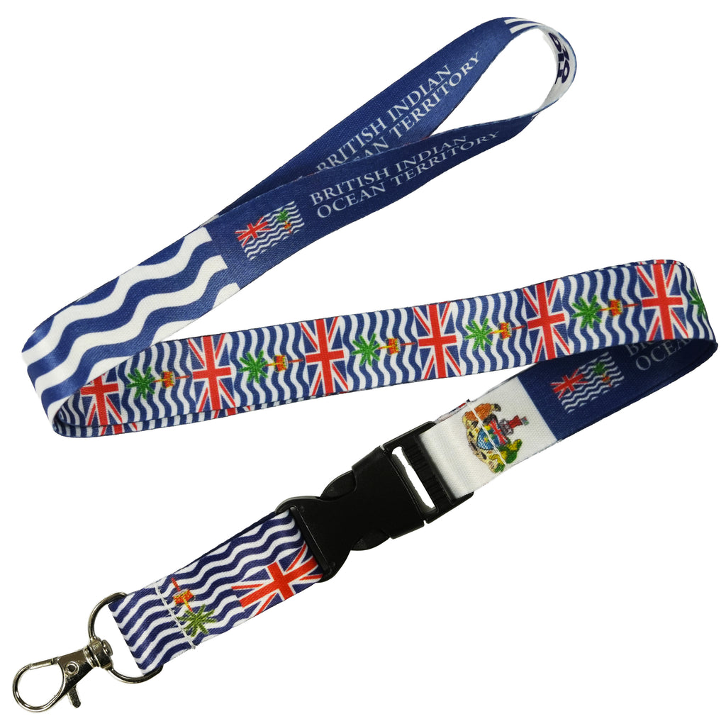 British Indian Ocean Territory Flag Lanyard Chagos Islands