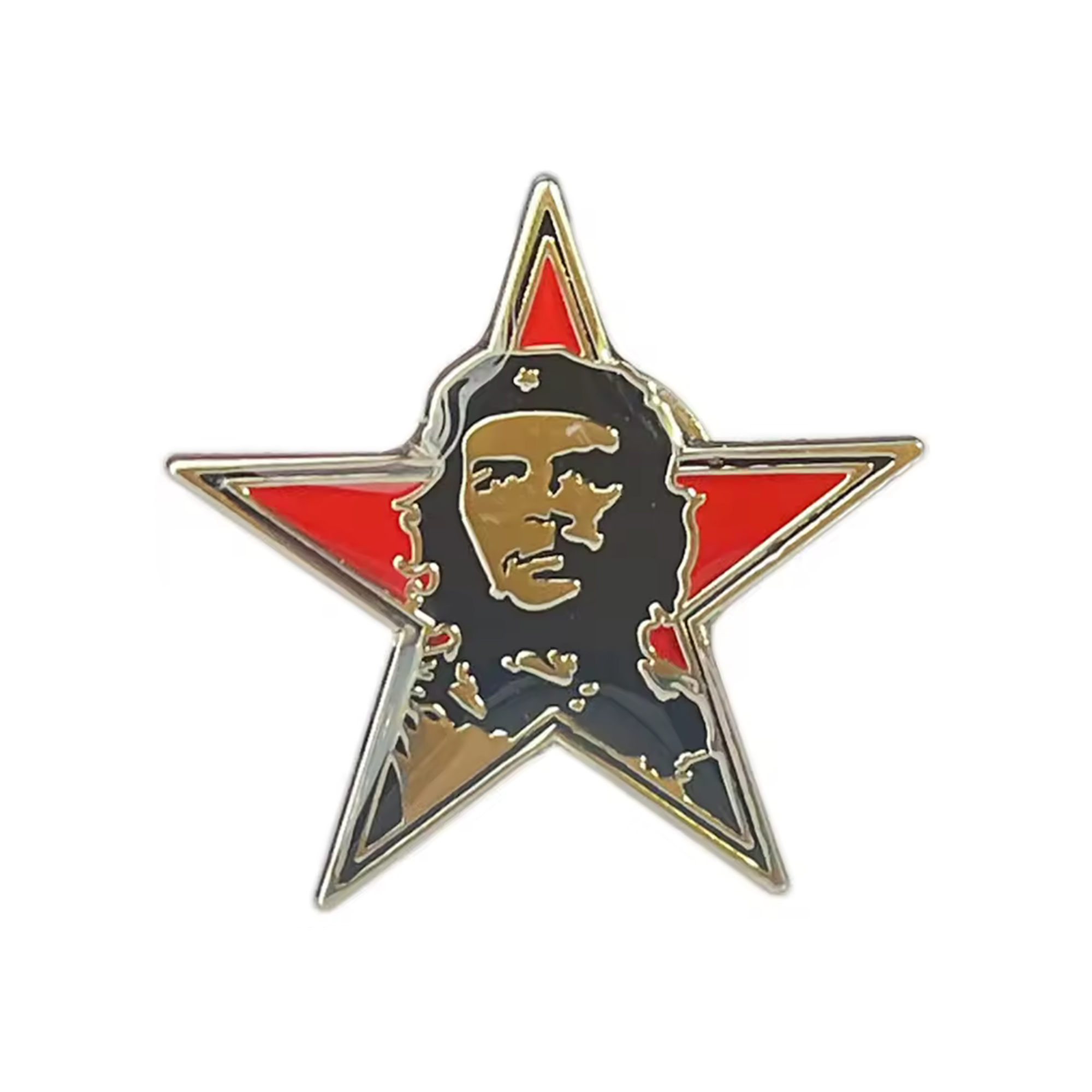 Che Guevara Star Pin Badge Main image