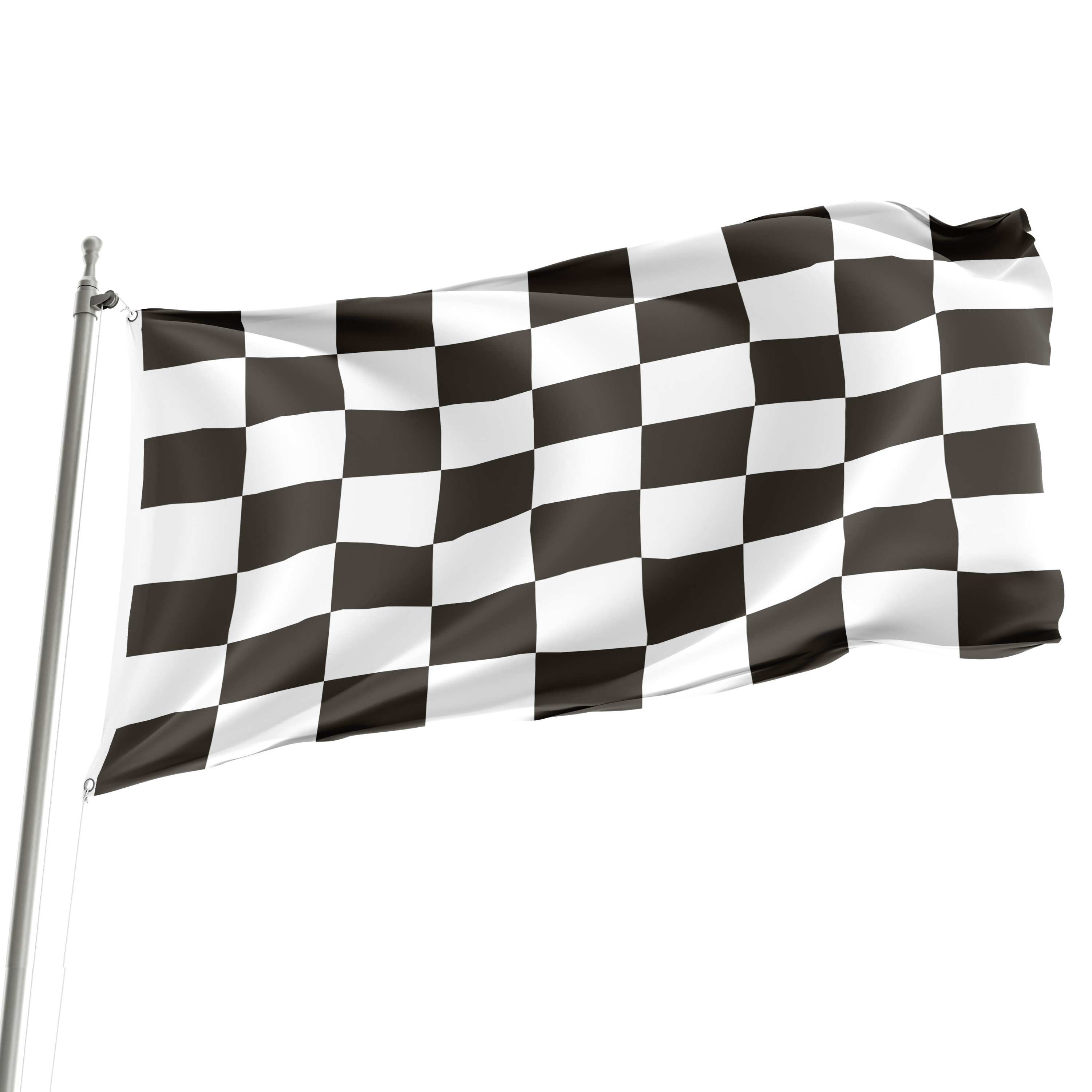 Bandera a cuadros de carreras de 3' x 5' Imagen principal del producto