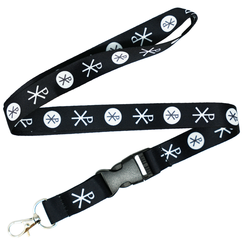 Chi Rho (☧) Symbol Lanyard