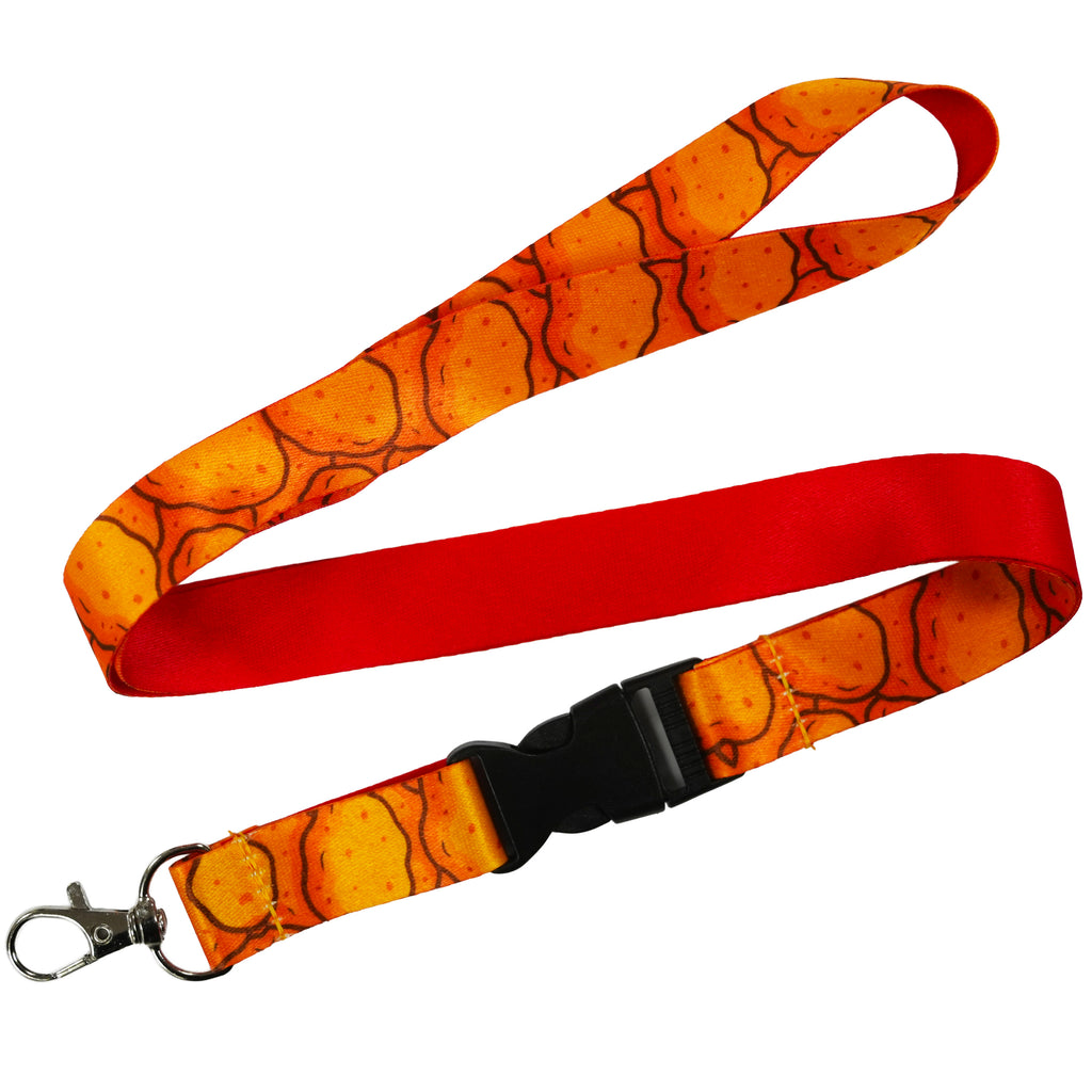 Chicken Nugget Fast Food Lanyard