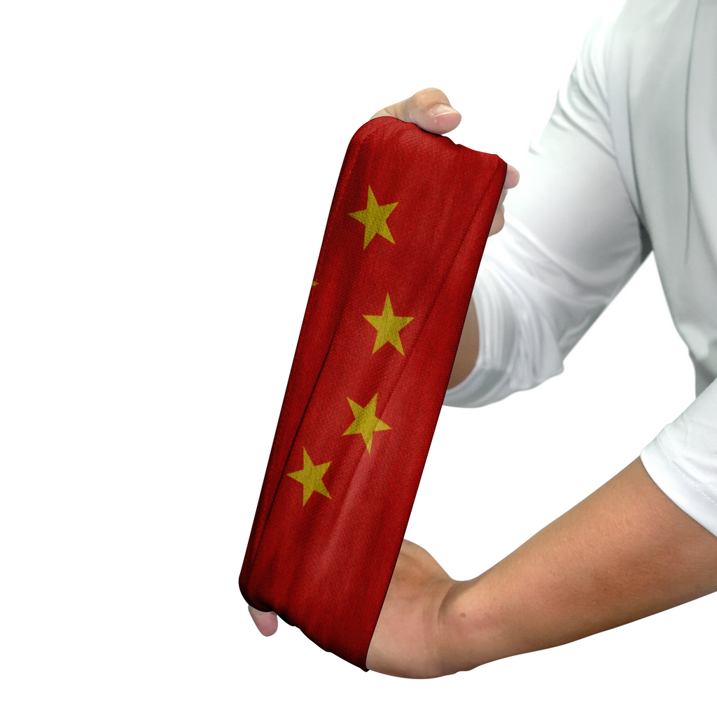 Snood Bandera de China – Mascarilla Transpirable de Cuello y Cara