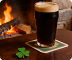Irish Clover Pin Badge