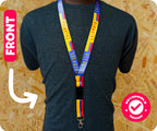 Colombia National Flag Lanyard