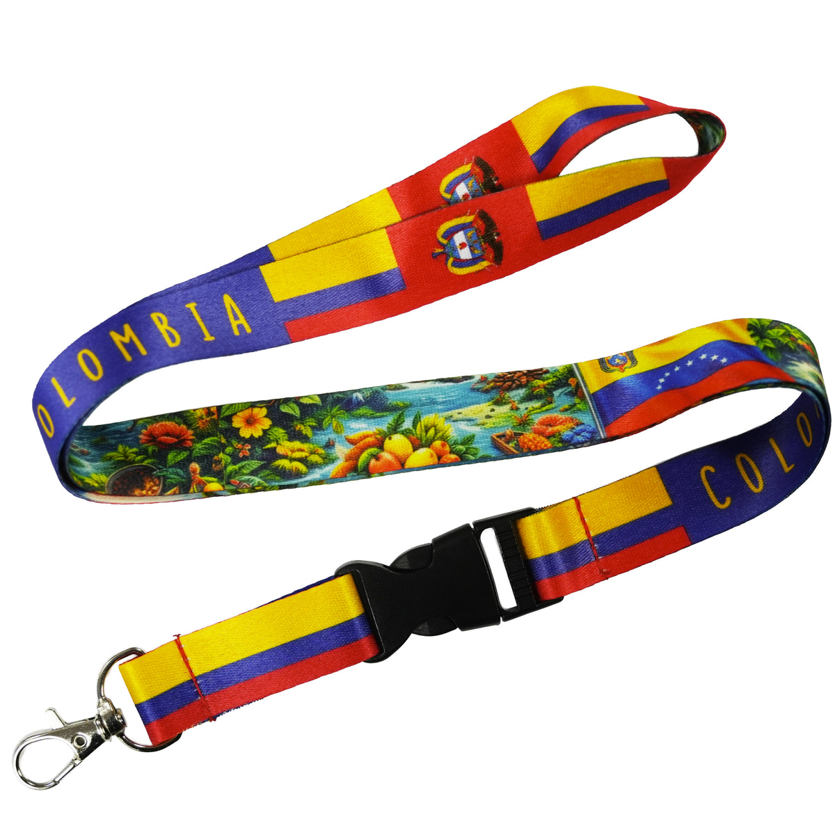 Colombia National Flag Lanyard Main image