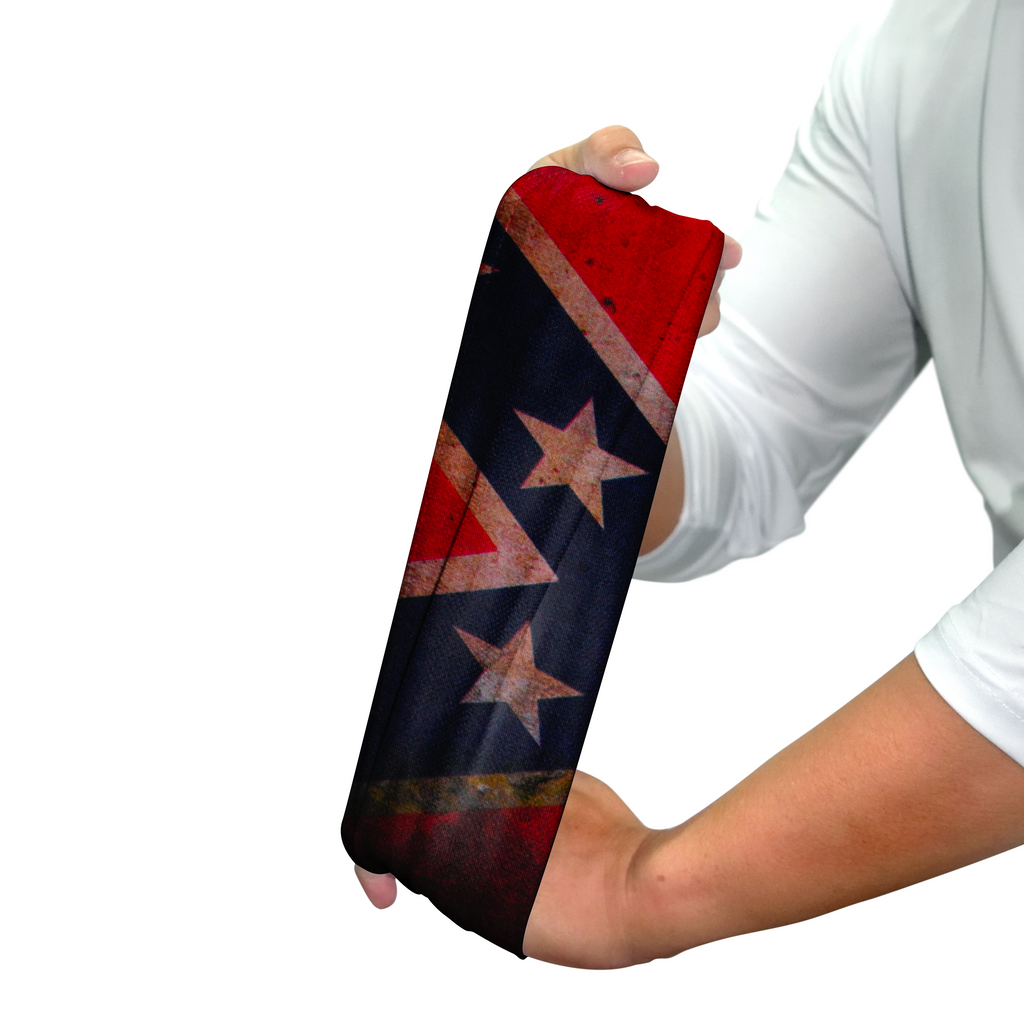 Bandana Cubre Cuello con Bandera Confederada Americana - Mascarilla Transpirable
