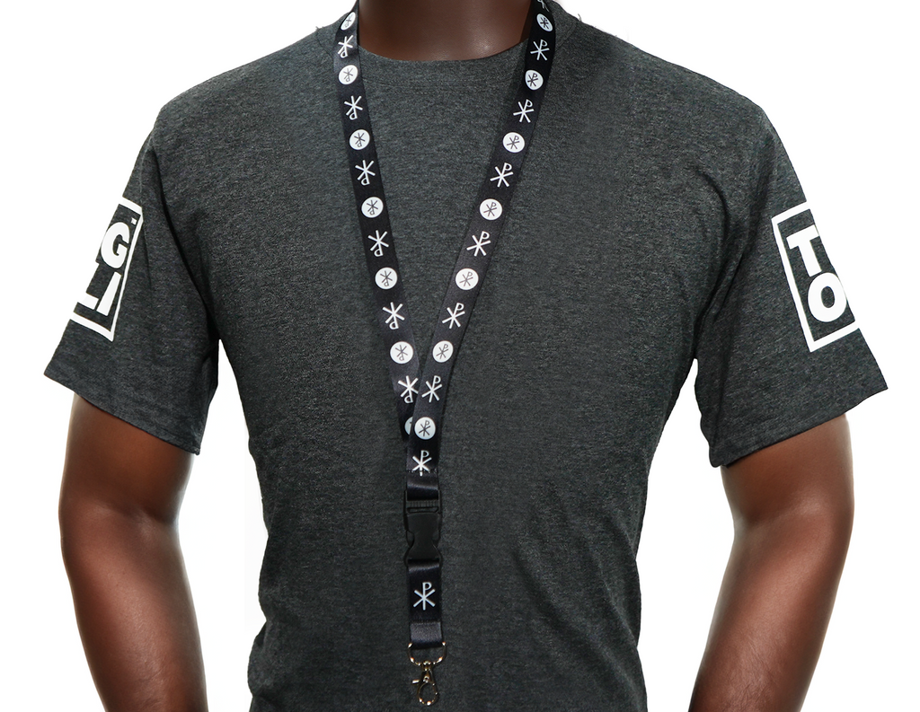 Chi Rho (☧) Symbol Lanyard