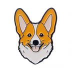 Corgi Dog Pin Badge