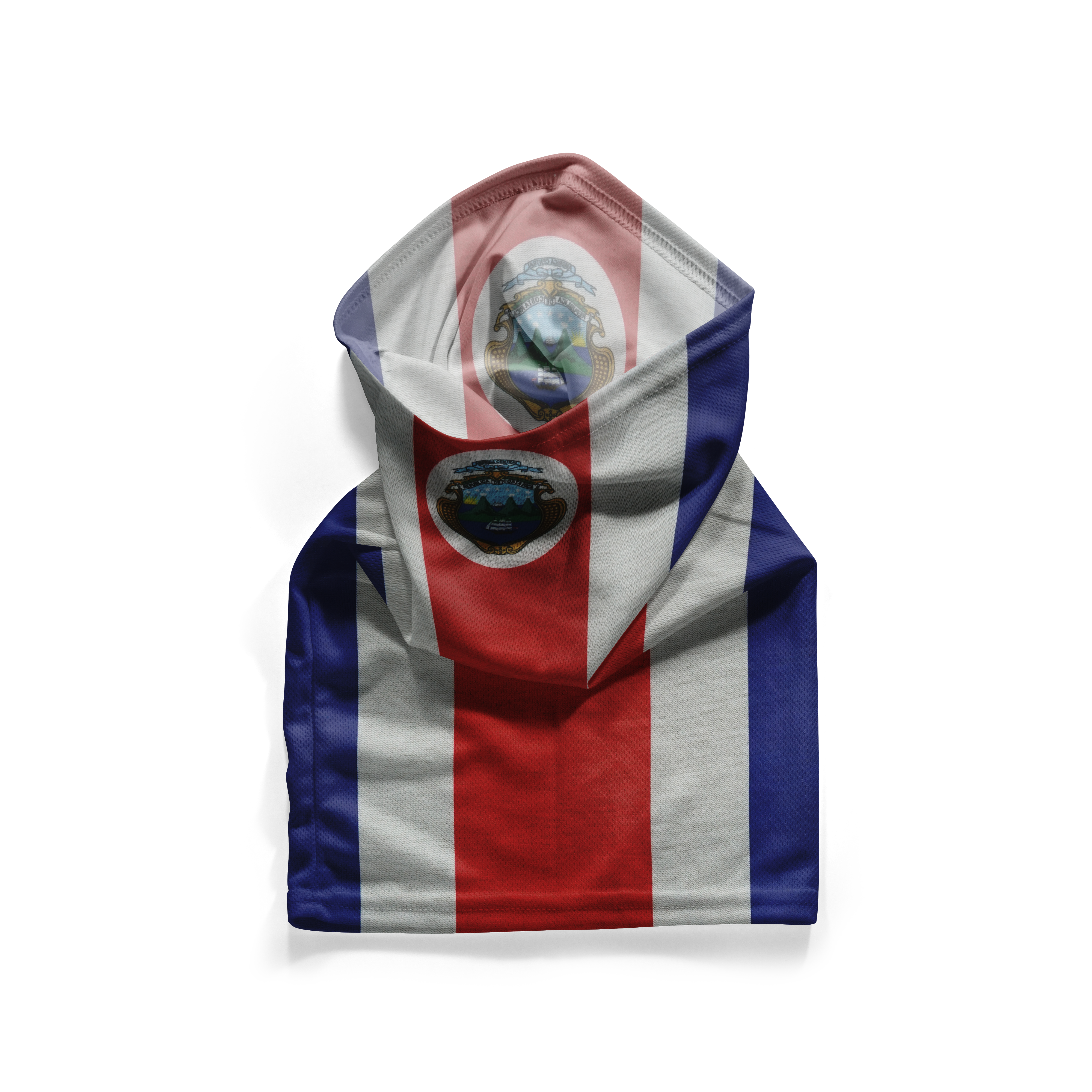 Costa Rica Flag Snood  – Breathable Mask Neck Gaiter Face Covering Secondary image