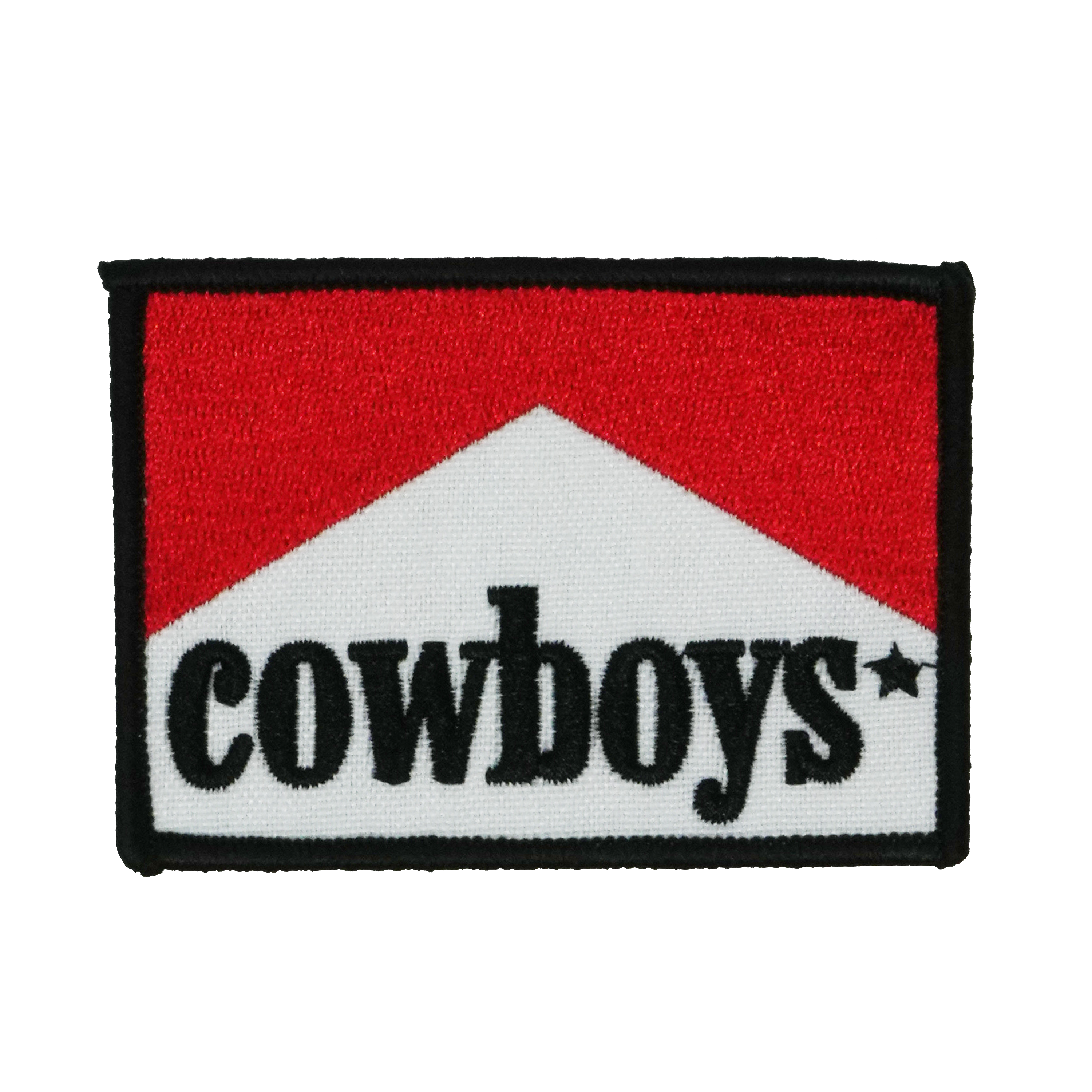 Cowboys Cigarettes Patch Iron On (6 x 8cm) Main image