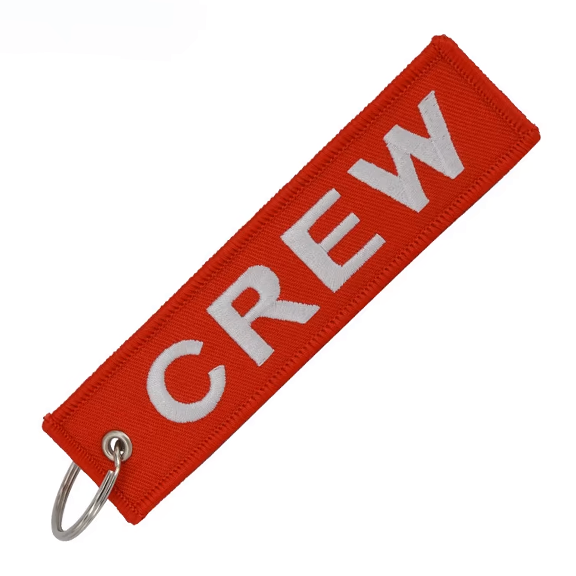 Flight Crew Red Fabric Luggage Keyring Main image