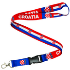 Croatia National Flag Lanyard