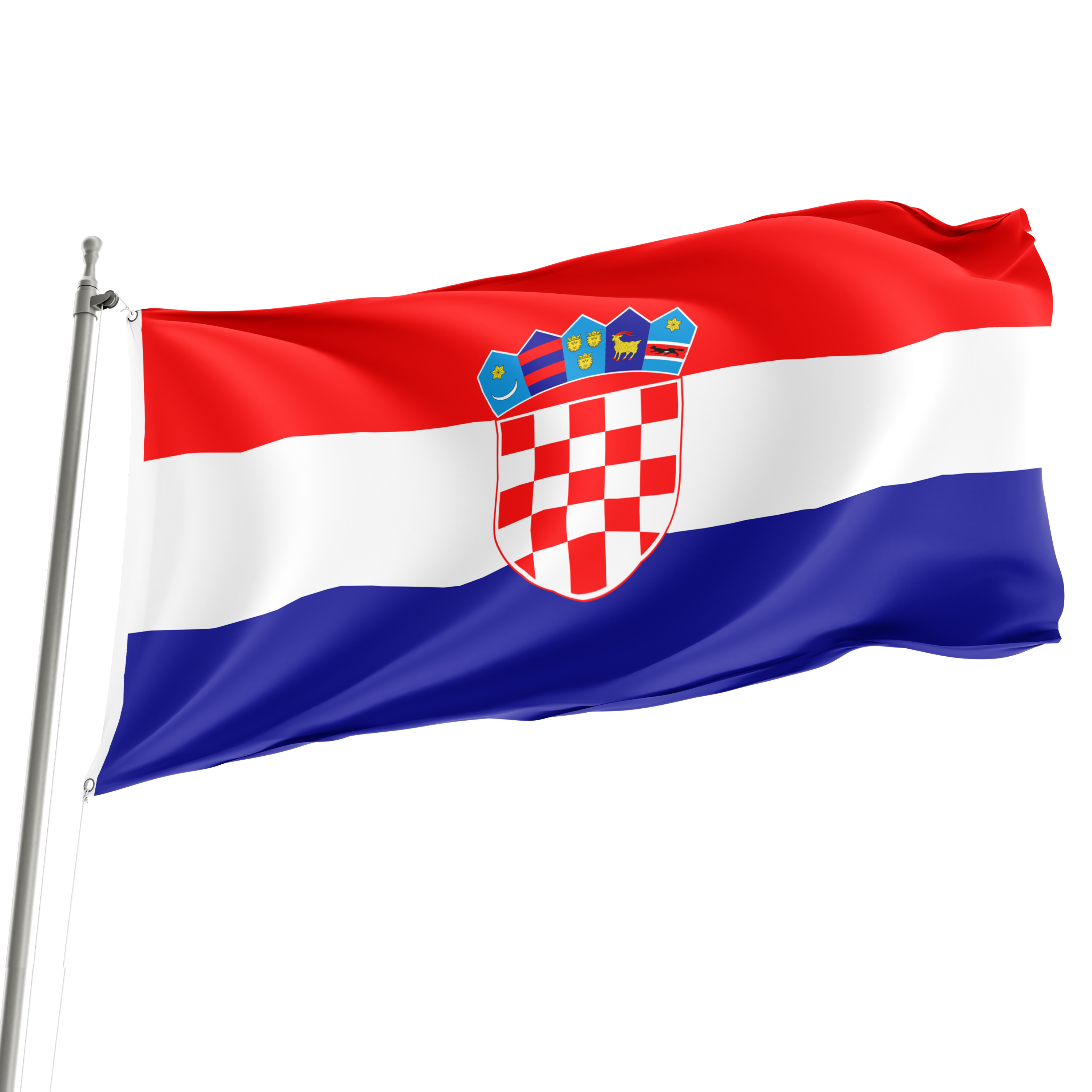 Bandera de Croacia de 3' x 5' Imagen principal del producto
