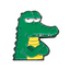 Funny Crocodile Enamel Lapel Pin Badge