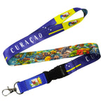Curaçao National Flag Caribbean Island Lanyard