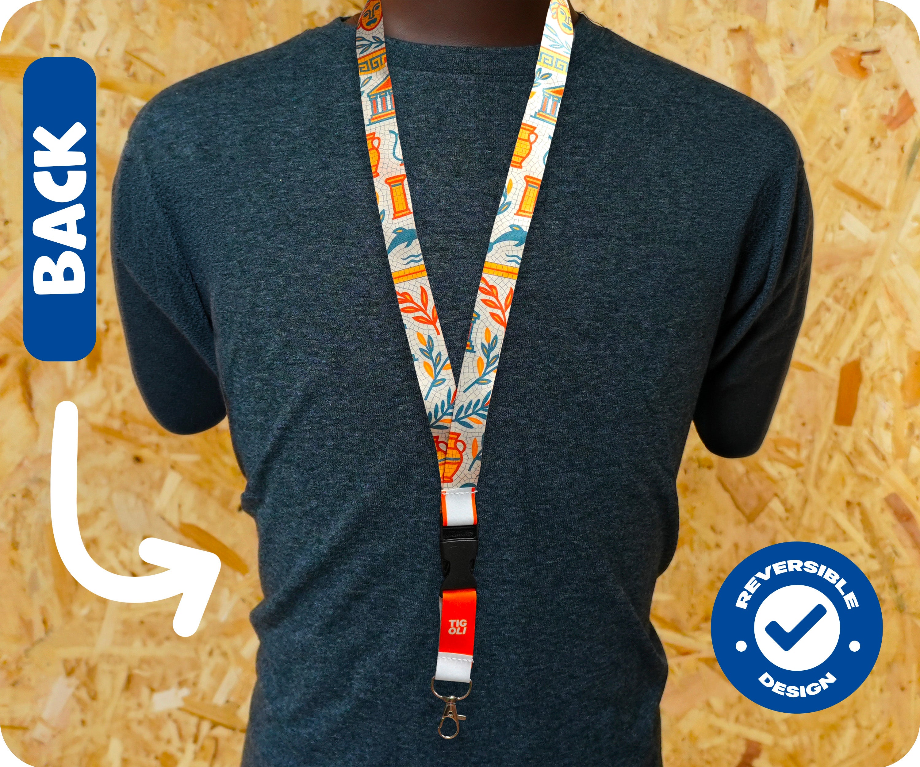 Cyprus Flag Lanyard
