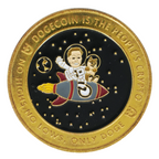 Dogecoin Commemorative Coin – “To the Moon” Edition
