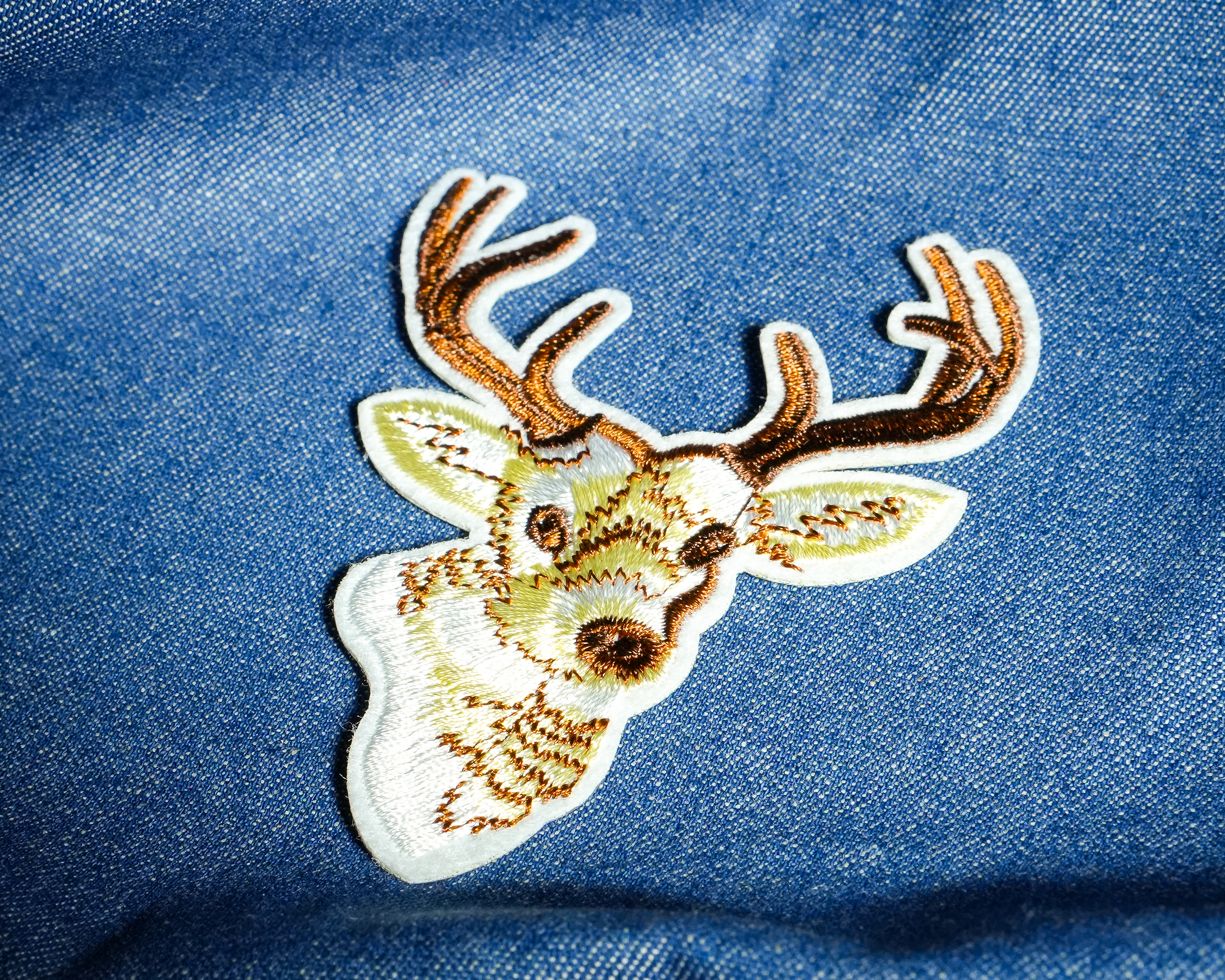 Deer Stag Embroidery Patch (9 x 7cm) Secondary image