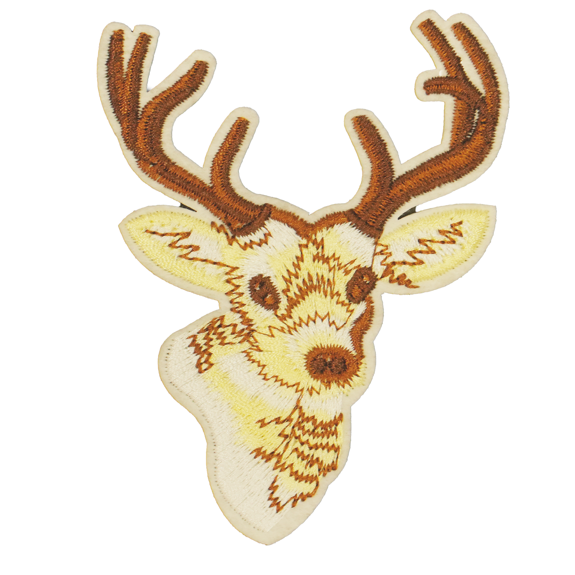 Deer Stag Embroidery Patch (9 x 7cm) Main image