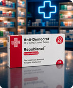 Anti-Democrat Prescription Joke Jelly Beans, 36g | Vegan & Vegetarian