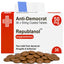 Anti-Democrat Prescription Milk Chocolate, 36g | Vegetarian