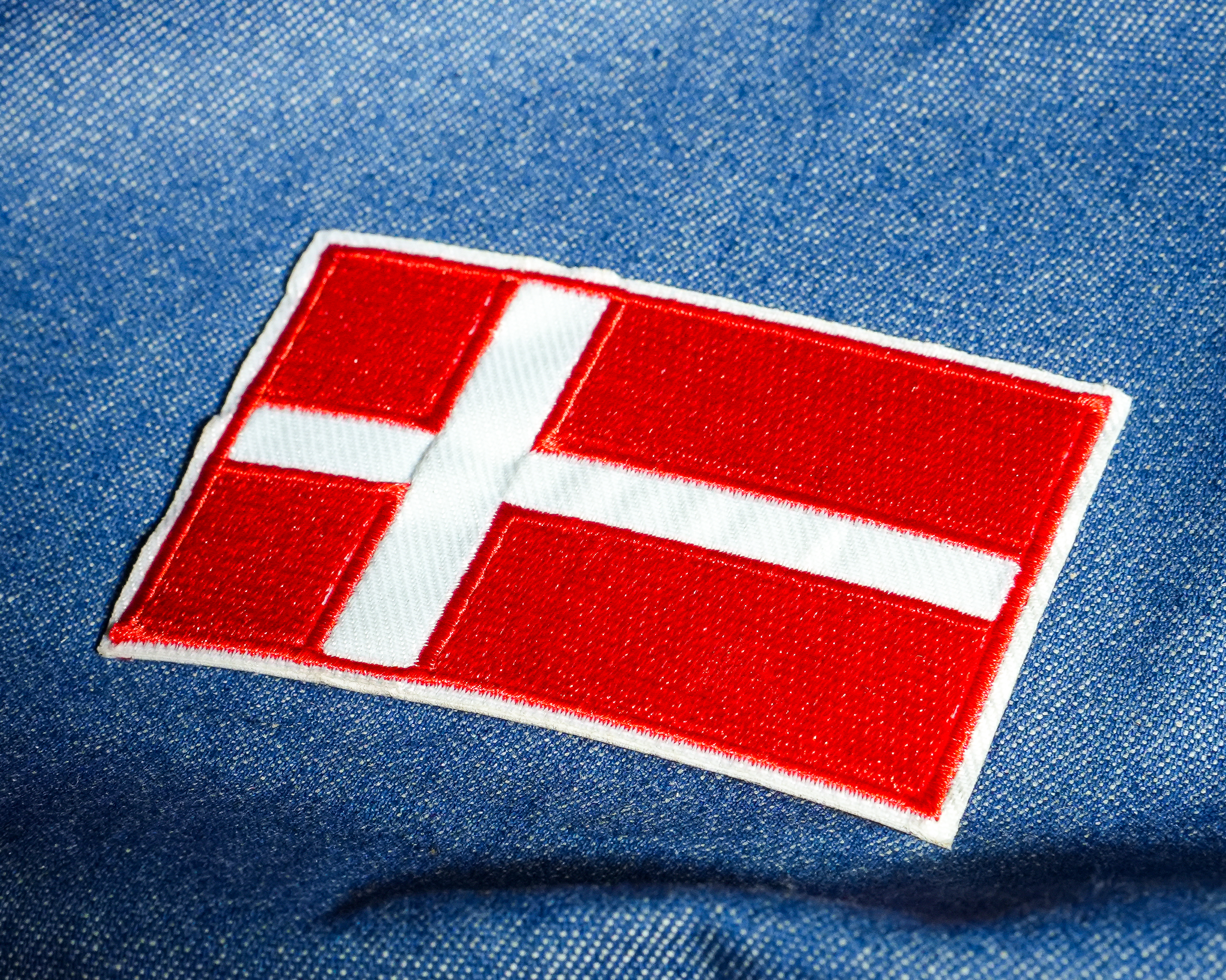 Denmark Tactical Velcro Patch (8 x 5cm) Secondary image