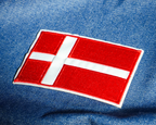 Denmark Tactical Velcro Patch (8 x 5cm)