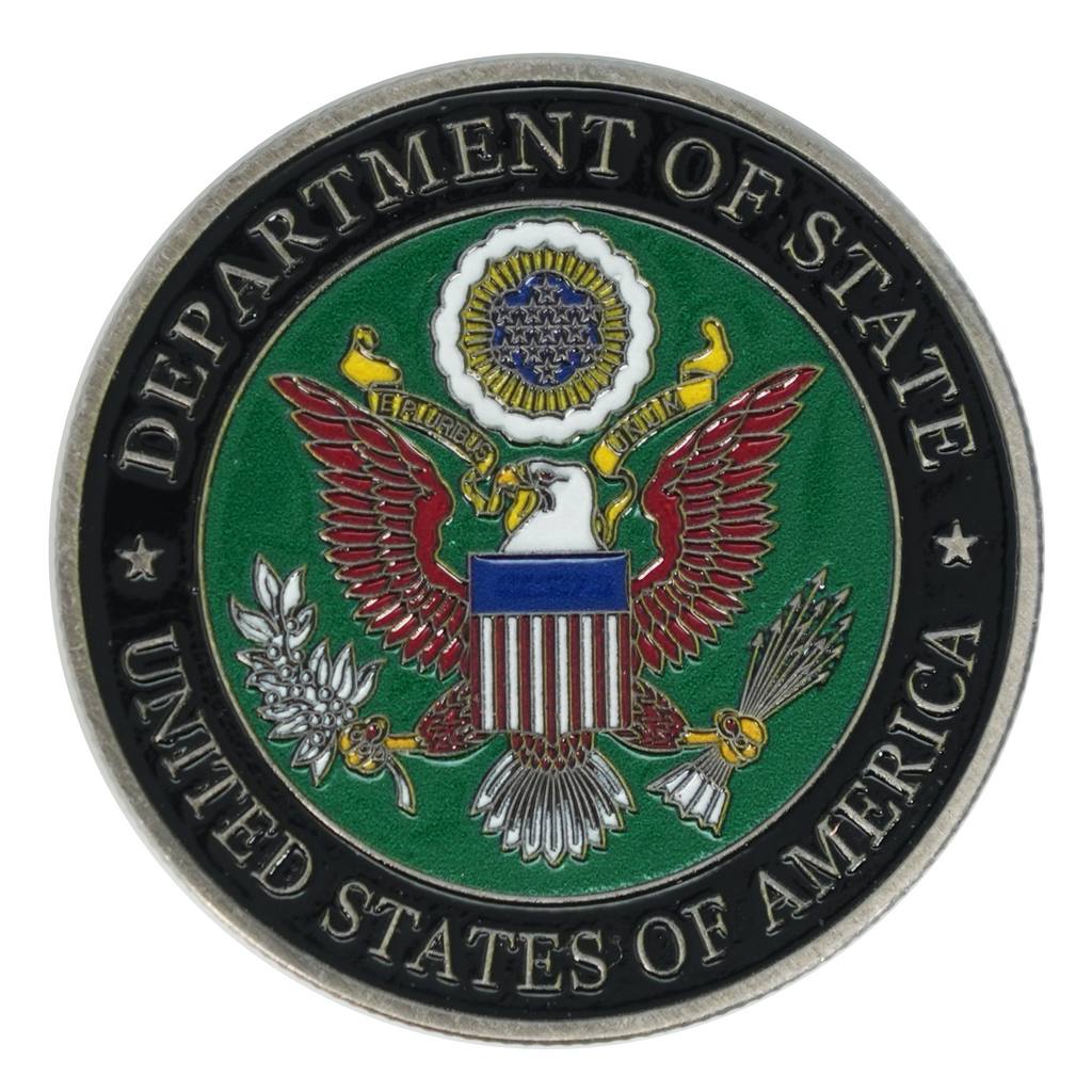 U.S. Department of State & Army Motto Challenge Coin