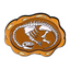 Dinosaur Fossil Pin Badge