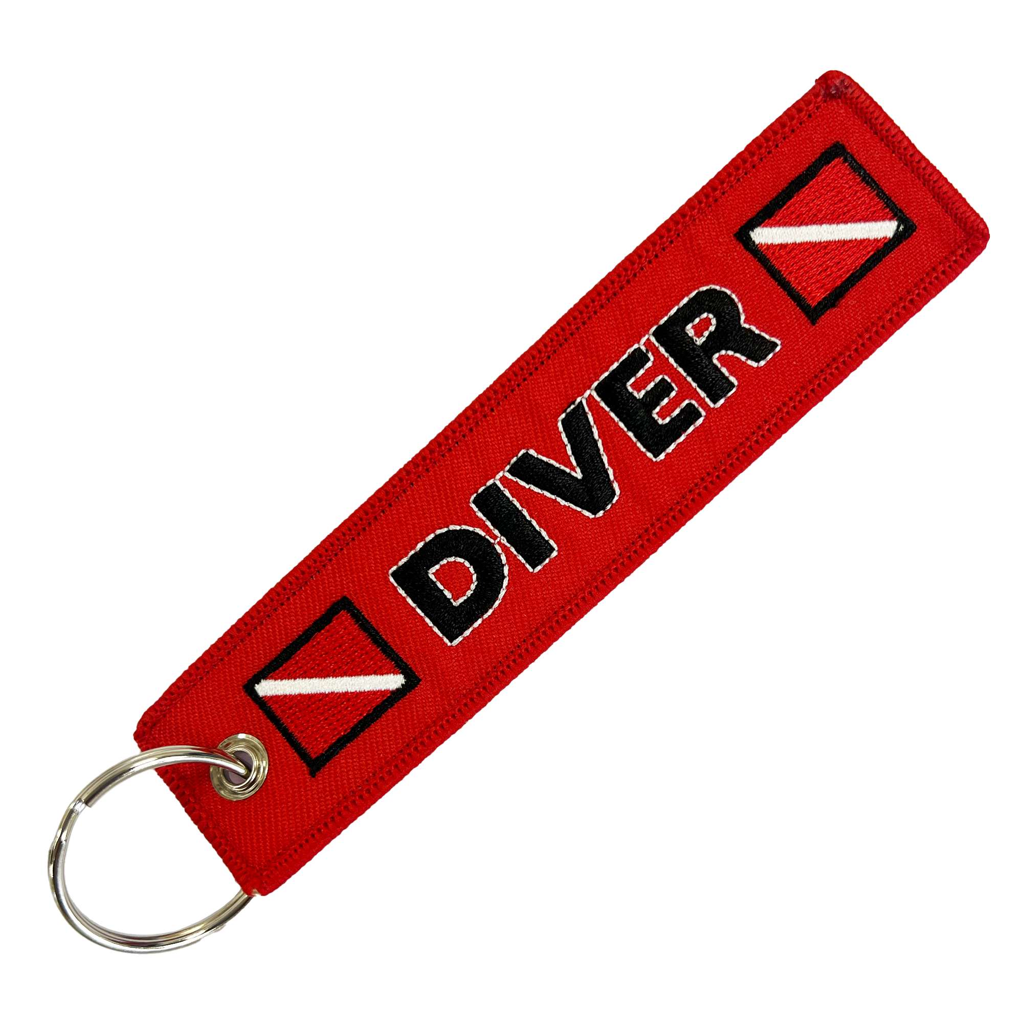 SCUBA Diver Down Keychain Main image