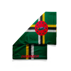 Bandana/Snood con la bandera de Dominica – Mascarilla transpirable cubrecuello