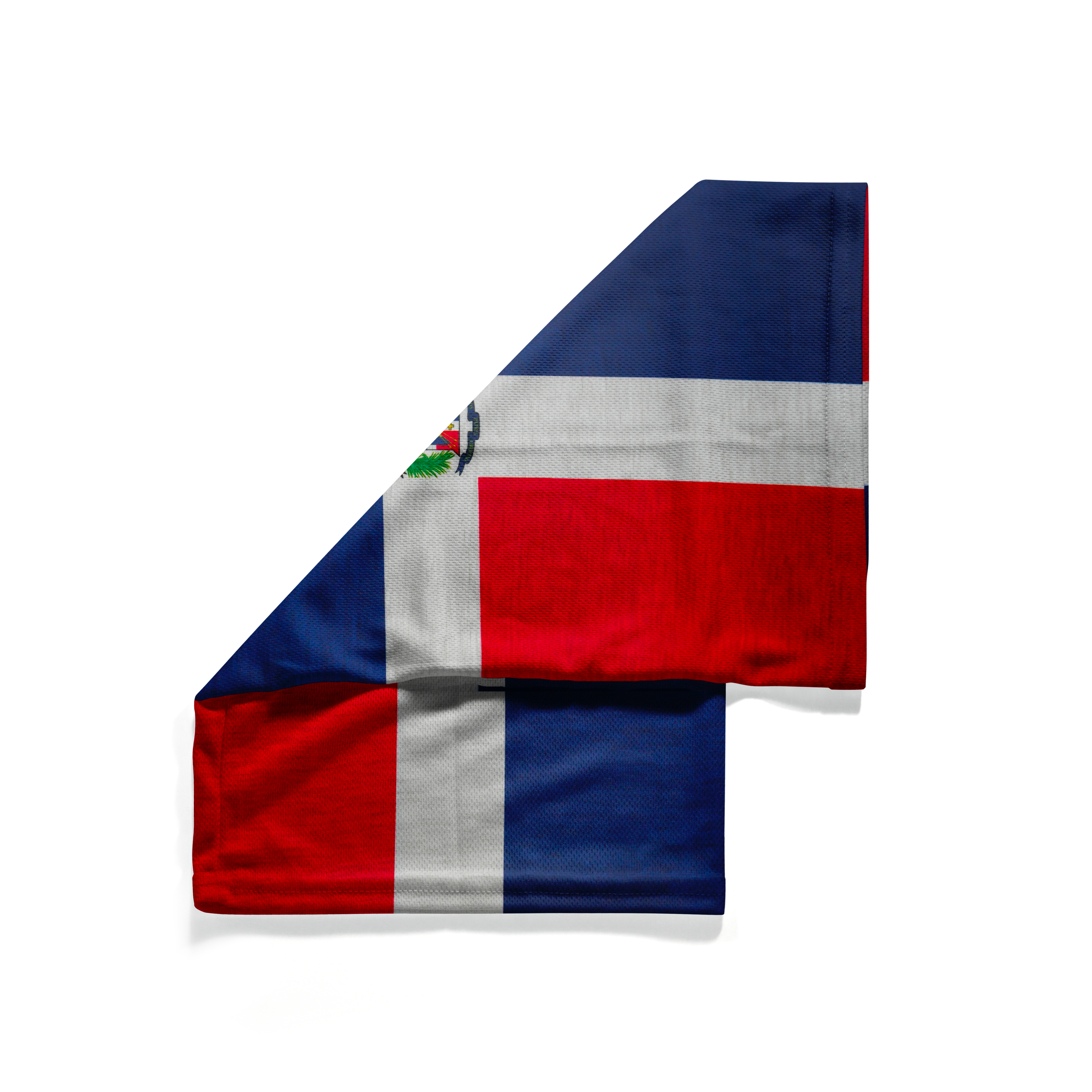 Snood con la bandera de República Dominicana – Mascarilla transpirable, protector de cuello, cubrecara