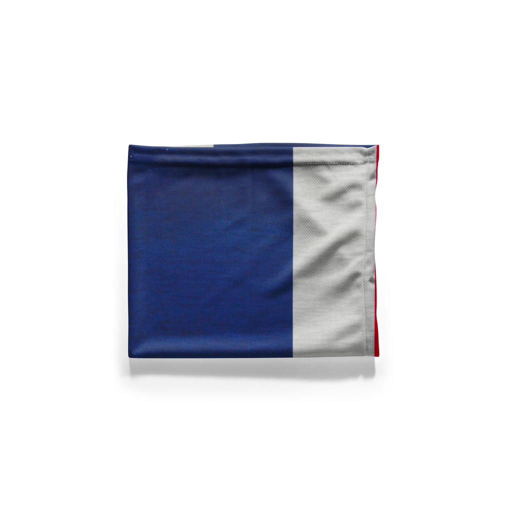 Snood con la bandera de República Dominicana – Mascarilla transpirable, protector de cuello, cubrecara