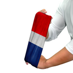 Snood con la bandera de República Dominicana – Mascarilla transpirable, protector de cuello, cubrecara