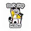 Don’t Stop Meow Cat Freddie Inspired Enamel Lapel Pin Badge